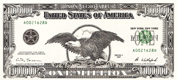Орлан на долларах США