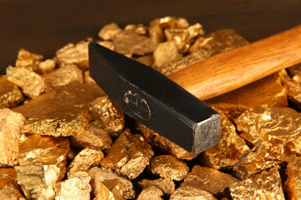 Добыча золота в Калифорнии