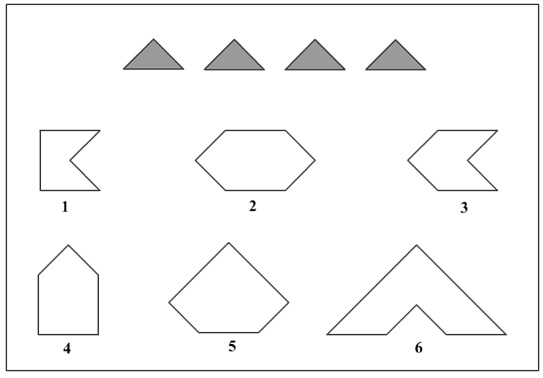 Сложи геометрические фигуры - Треугольники