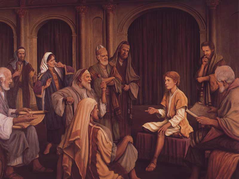 Иисус Христос в окружении старейшин 