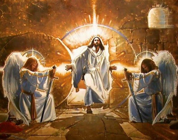 Иисус Христос воскрес и вышел из гроба
