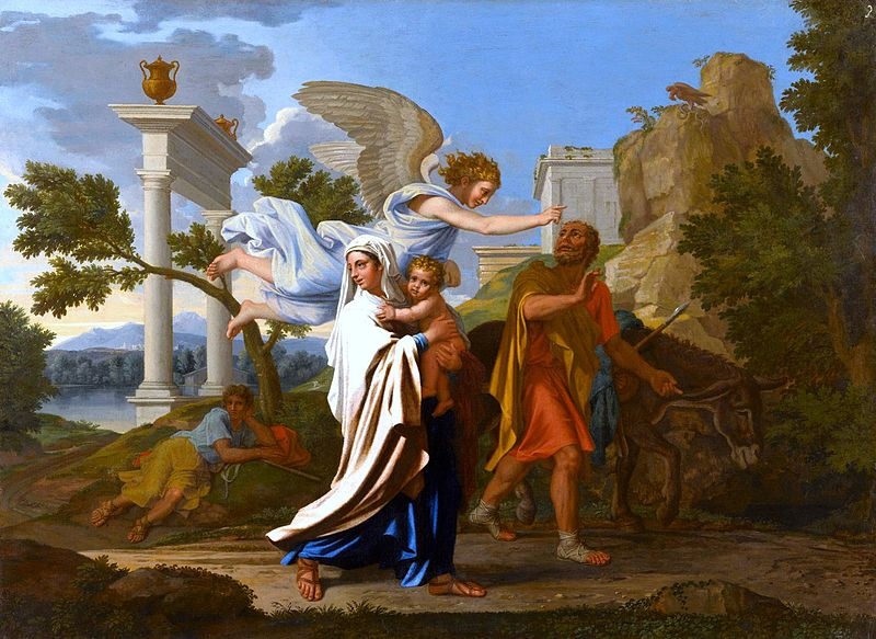 Бегство Иосифа и Марии с Младенцем в Египет