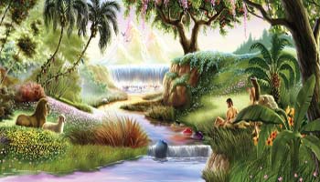 Райская жизнь Адама и Евы