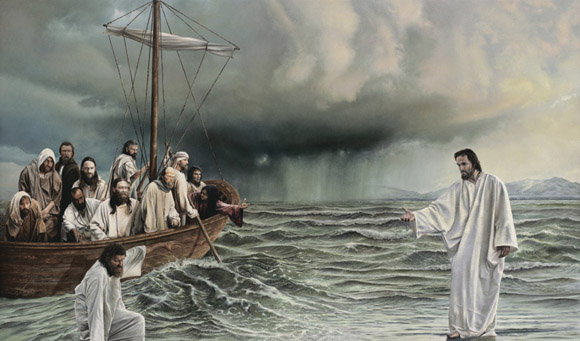 Хождение по водам Иисуса Христа